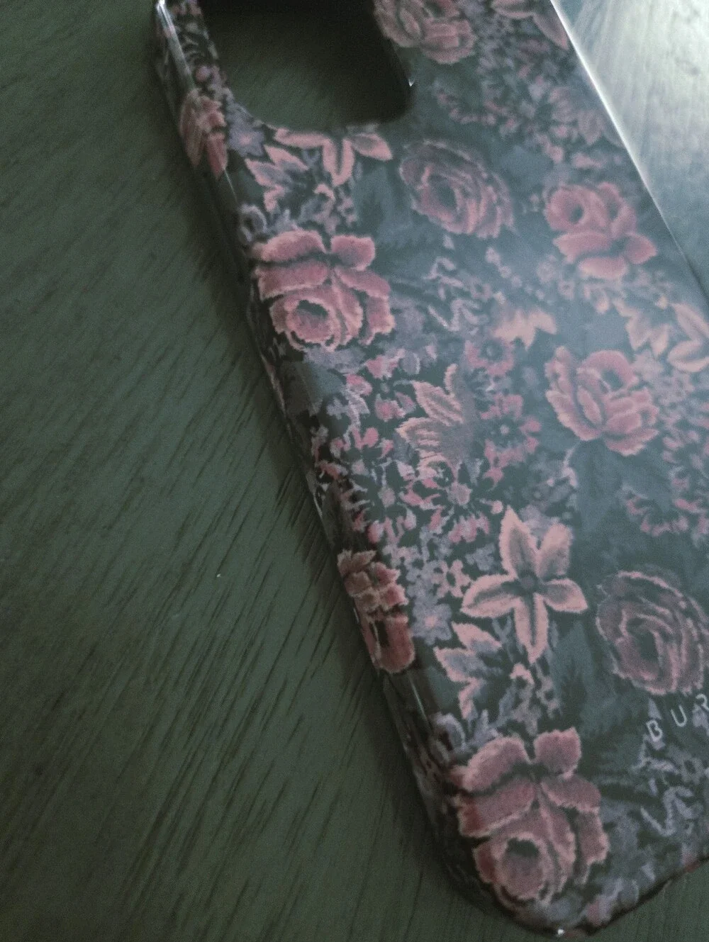 Burga NEW Woven Garden iPhone 12 Case Floral Tapestry NWT Dust Bag
